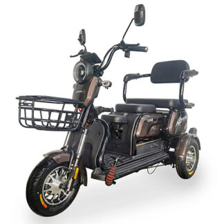 Электроскутер Трехколесный Трицикл FADA BULLi (750W, 72V,20Ah) Коричневый