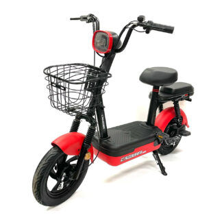 Электроскутер Двухместный Crosser Mini (500W, 48V,13Ah) Красный