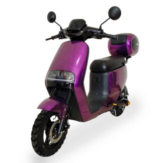 Электроскутер Двухместный Crosser CR-9 (1200W, 72V,20Ah) Фиолетовый